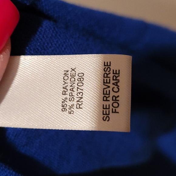 Blue oversized Large top - Picture 4 of 4